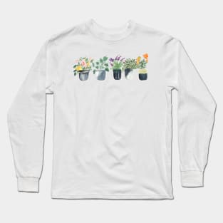 Plant lover botanicals Long Sleeve T-Shirt